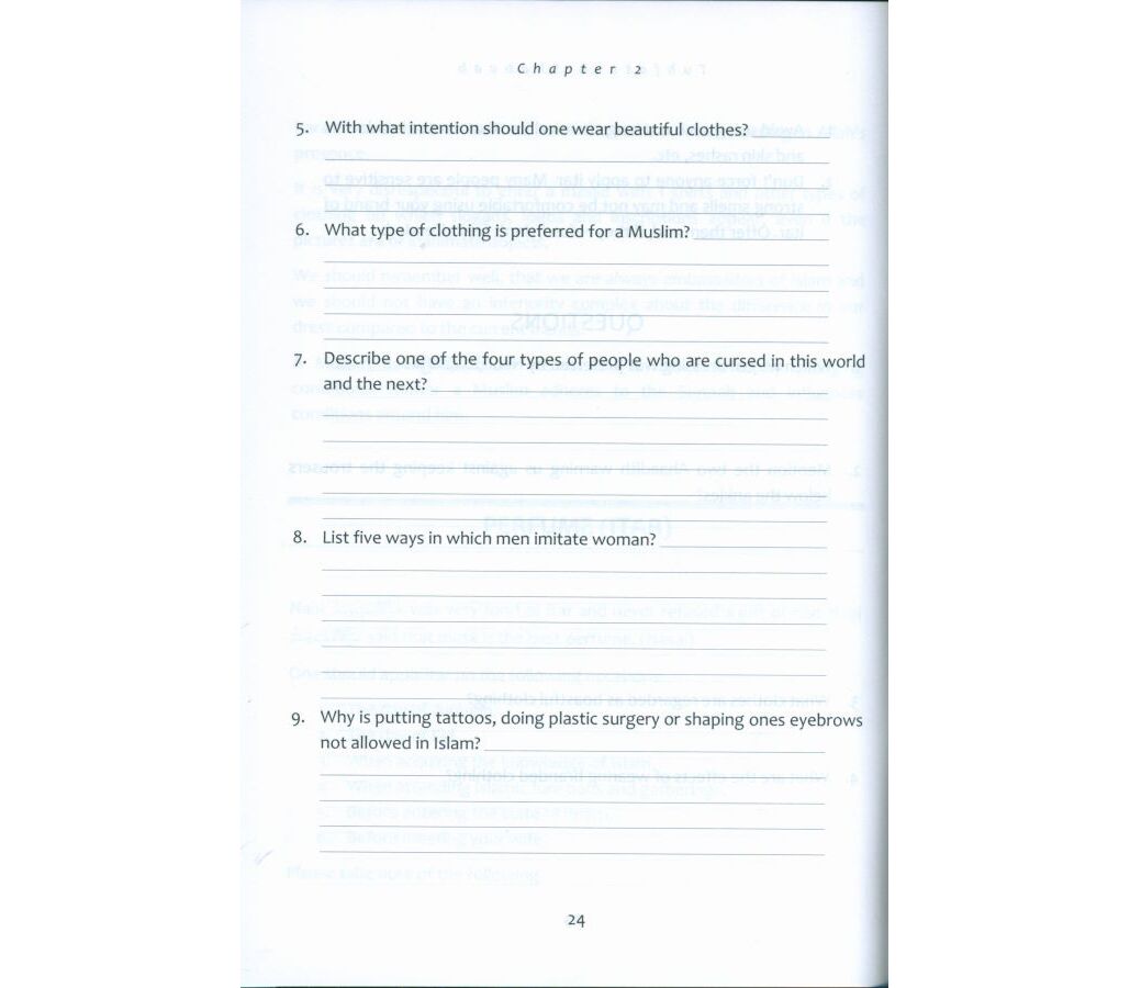 Tuhfatus Shabaab: A Gift for the Youth of the Ummah