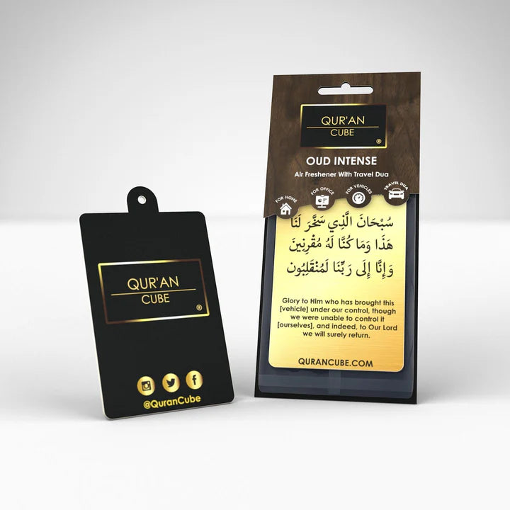 Car Air Freshener - Scent Card - Travel Dua - Safar Dua