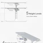 Adjustable and Foldable Desk