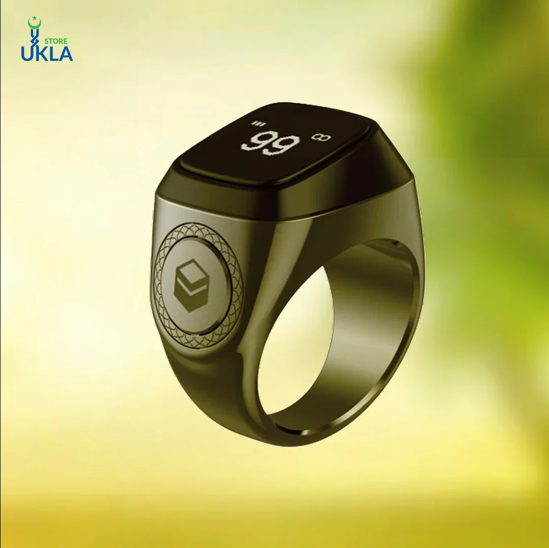Digital Counter Tasbeeh / Metal Zikr Ring-IQibla