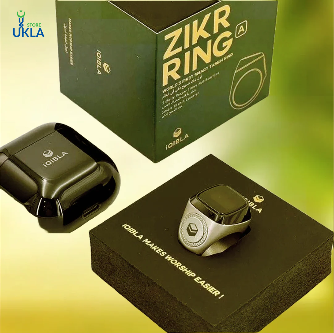 Digital Counter Tasbeeh / Metal Zikr Ring-IQibla