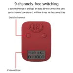 Mini Digital LCD Electronic Finger Ring Hand Tally Counter Tasbeeh | 9 Digit Prayer Rechargeable