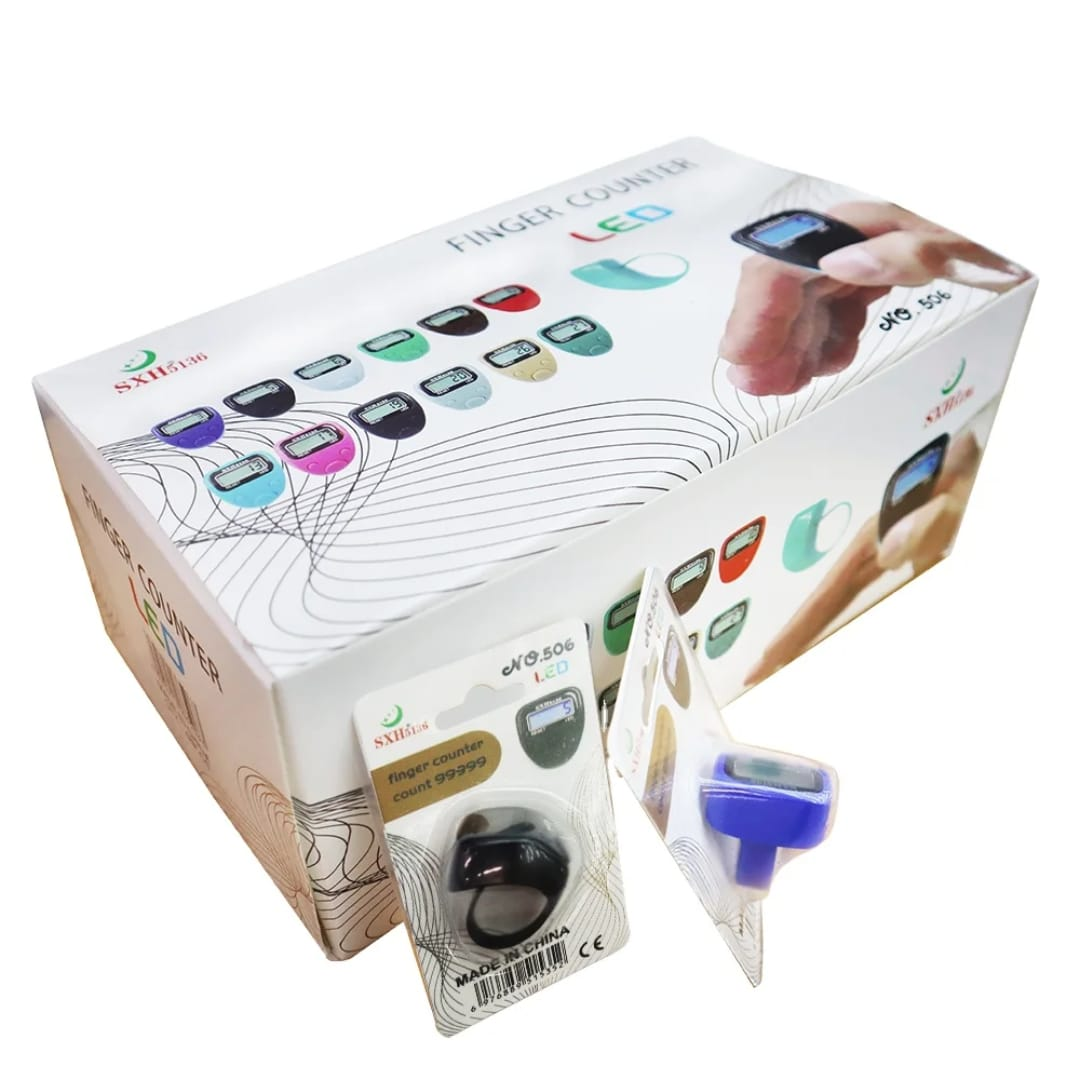 Electronic Ring Tally Counter – Digital Tasbih Prayer Beads