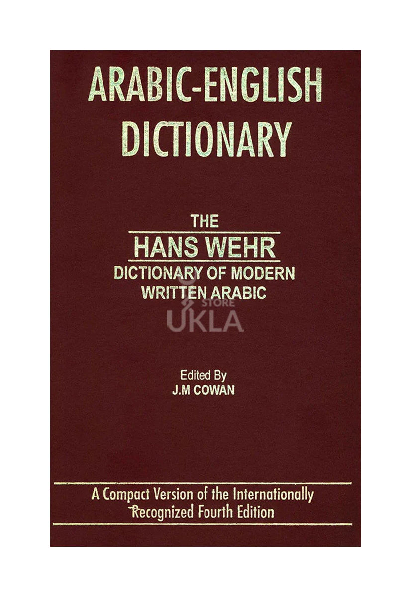 Hans Wehr -Arabic to English Dictionary