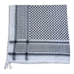 Original Palestinian Kufiya – Black & White